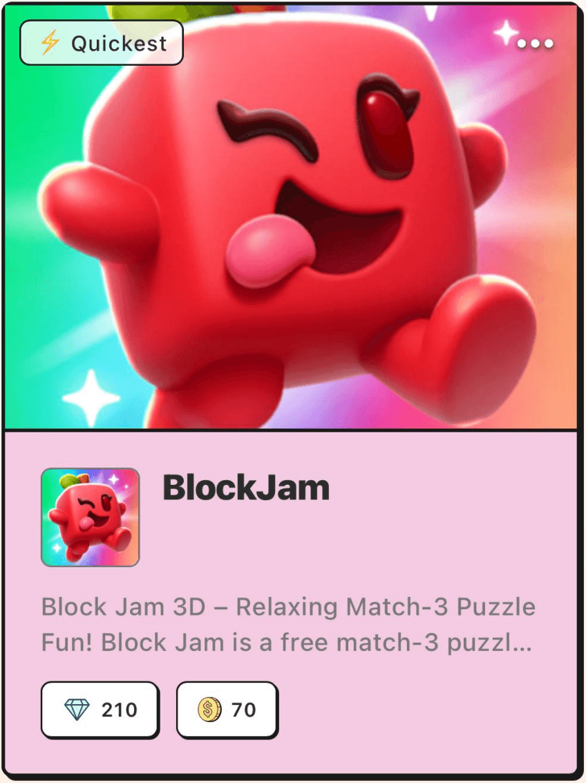 Block Joy game card